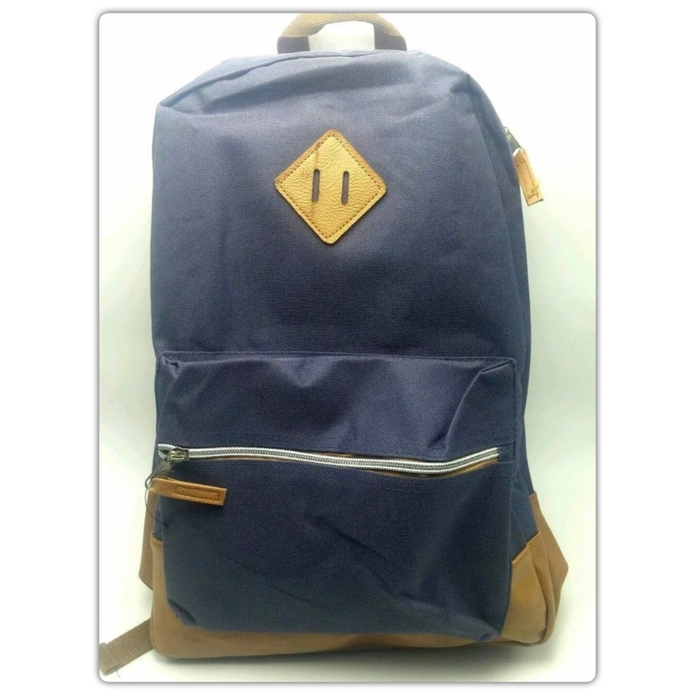 Canvas school backpack